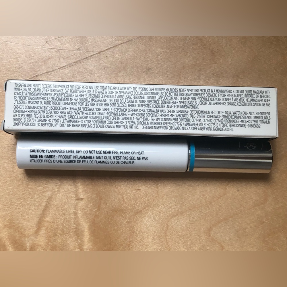 BN EM Cosmetics Lash Gallery Dramatic Volume Waterproof Black Mascara - Picture 3 of 3